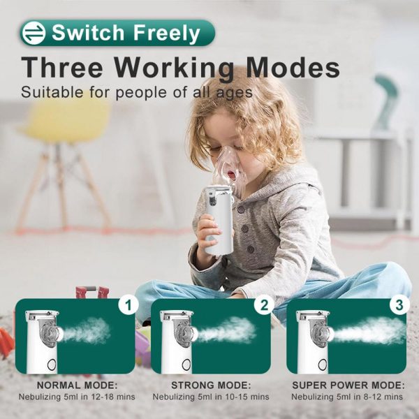 ⁦عرض 2 قطعة  Children Nebulizer⁩ - الصورة ⁦4⁩