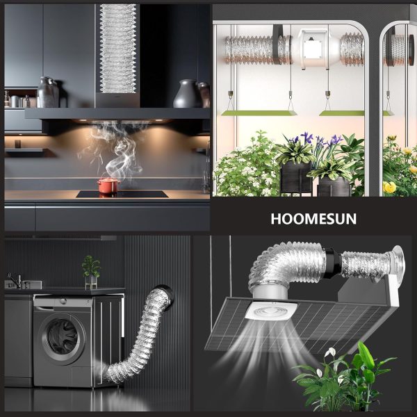 ⁦شفاط سحري Inline Fan Electric + انبوبة المونيوم لتركيب الشفاط ضمان 6 أشهر⁩ - الصورة ⁦10⁩