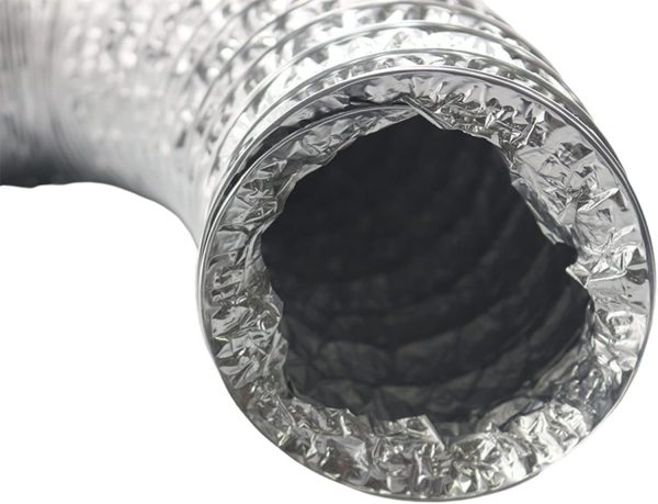 ⁦شفاط سحري Inline Fan Electric + انبوبة المونيوم لتركيب الشفاط ضمان 6 أشهر⁩ - الصورة ⁦2⁩