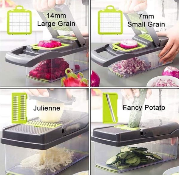 ⁦• قطاعة الخضروات الحديثة Veggie Slicer⁩ - الصورة ⁦5⁩